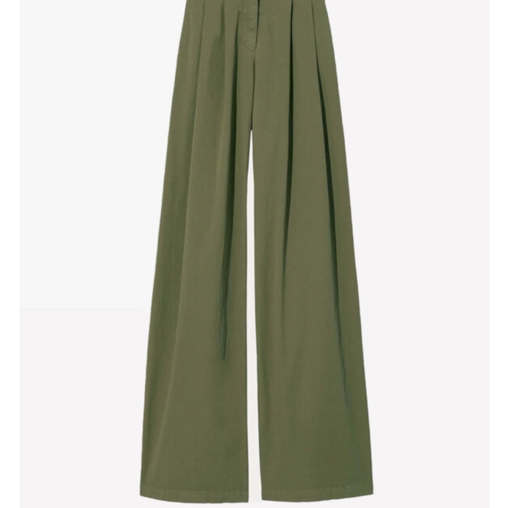 NILI LOTAN Dillon Cotton Trousers